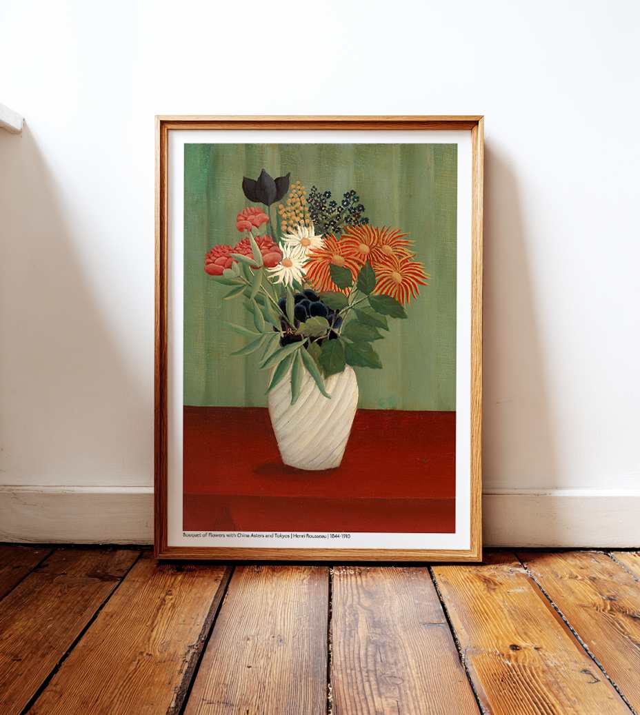 Bouquet of Flowers with China Asters and Tokyos