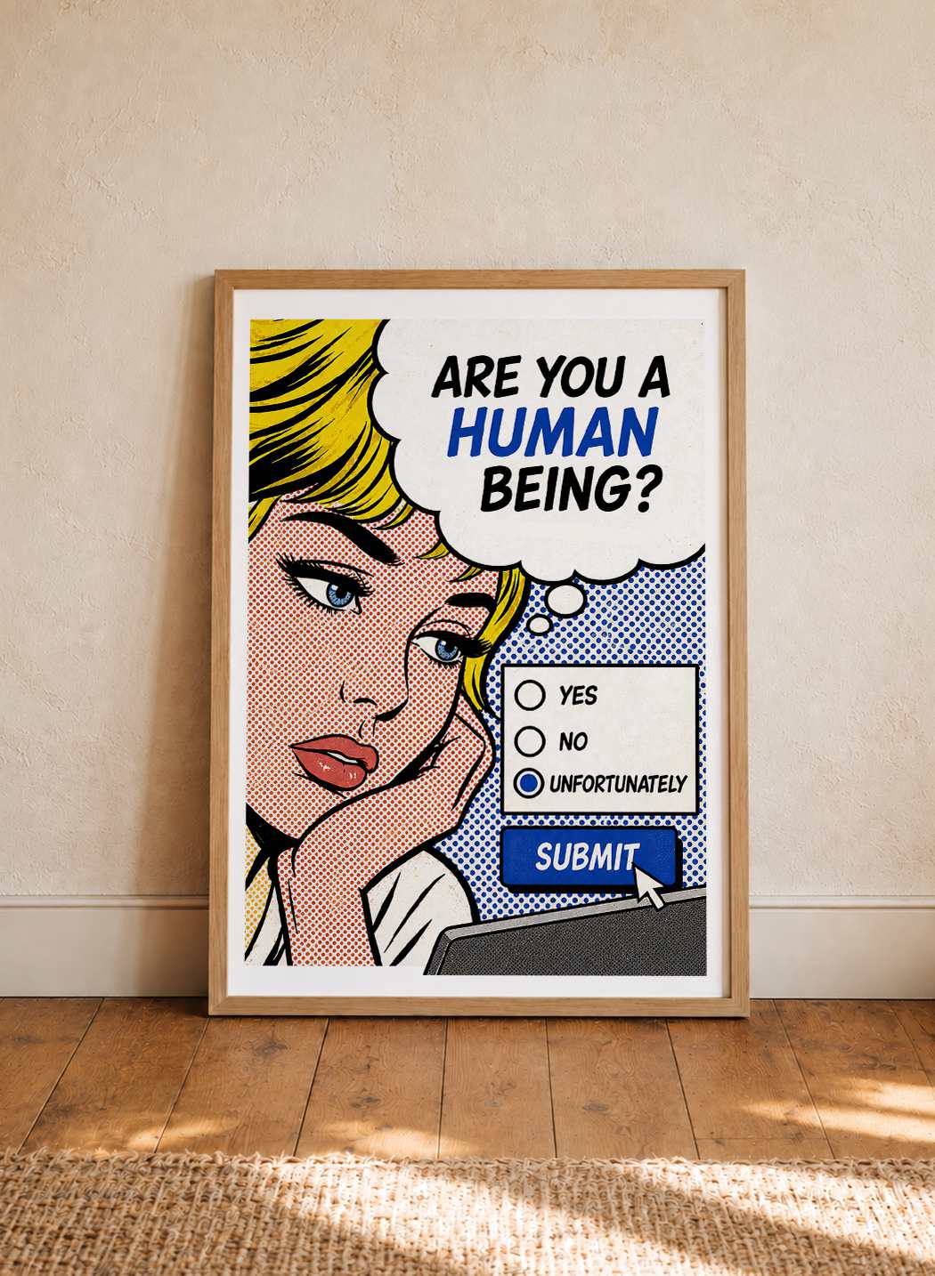 Are you a human being?