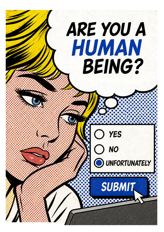 Are you a human being?