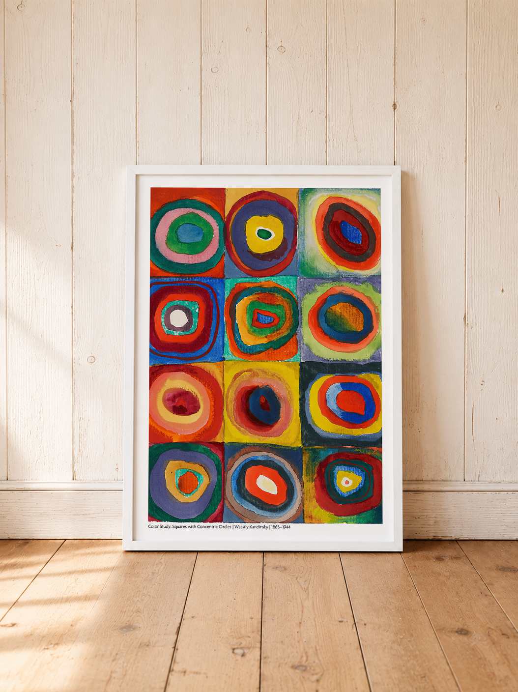 Squares with Concentric Circles