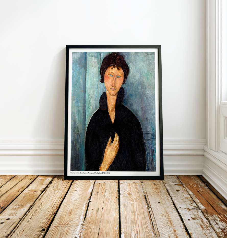 Woman with Blue Eyes