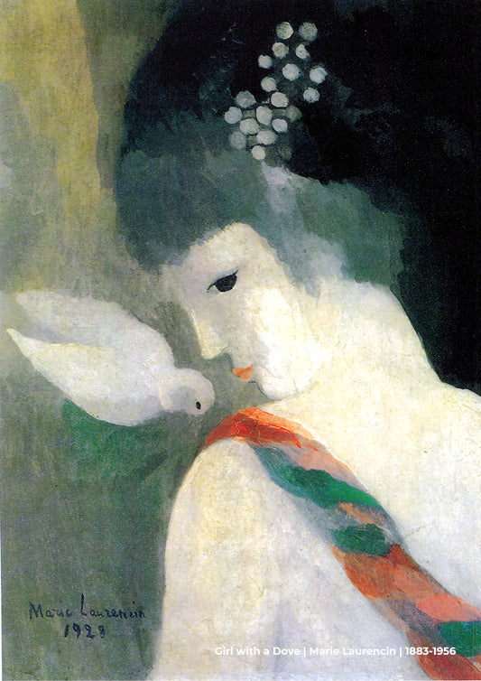 Girl with a Dove