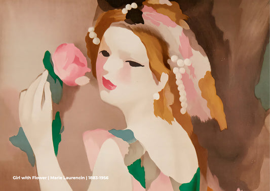Girl with Flower