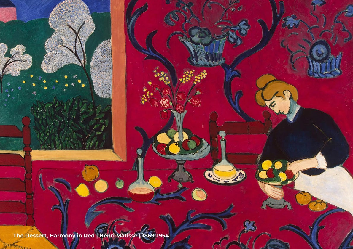 The Dessert: Harmony in Red