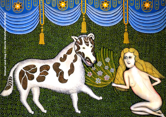 Woman and Dog II