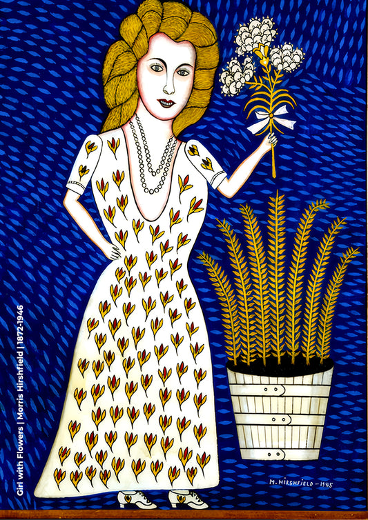 Girl with Flowers