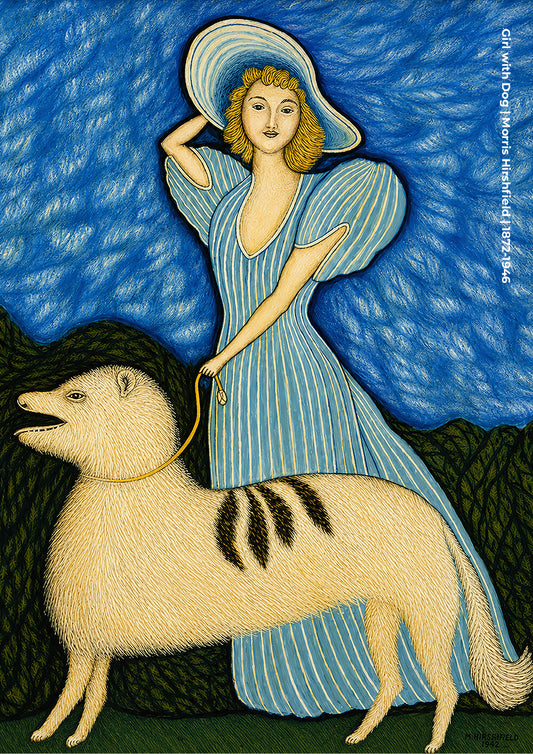Girl with Dog