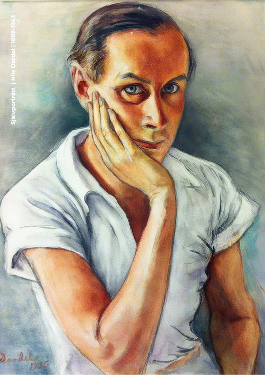 Nils Dardel, självporträtt