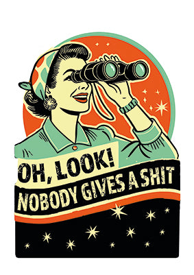Nobody gives a shit