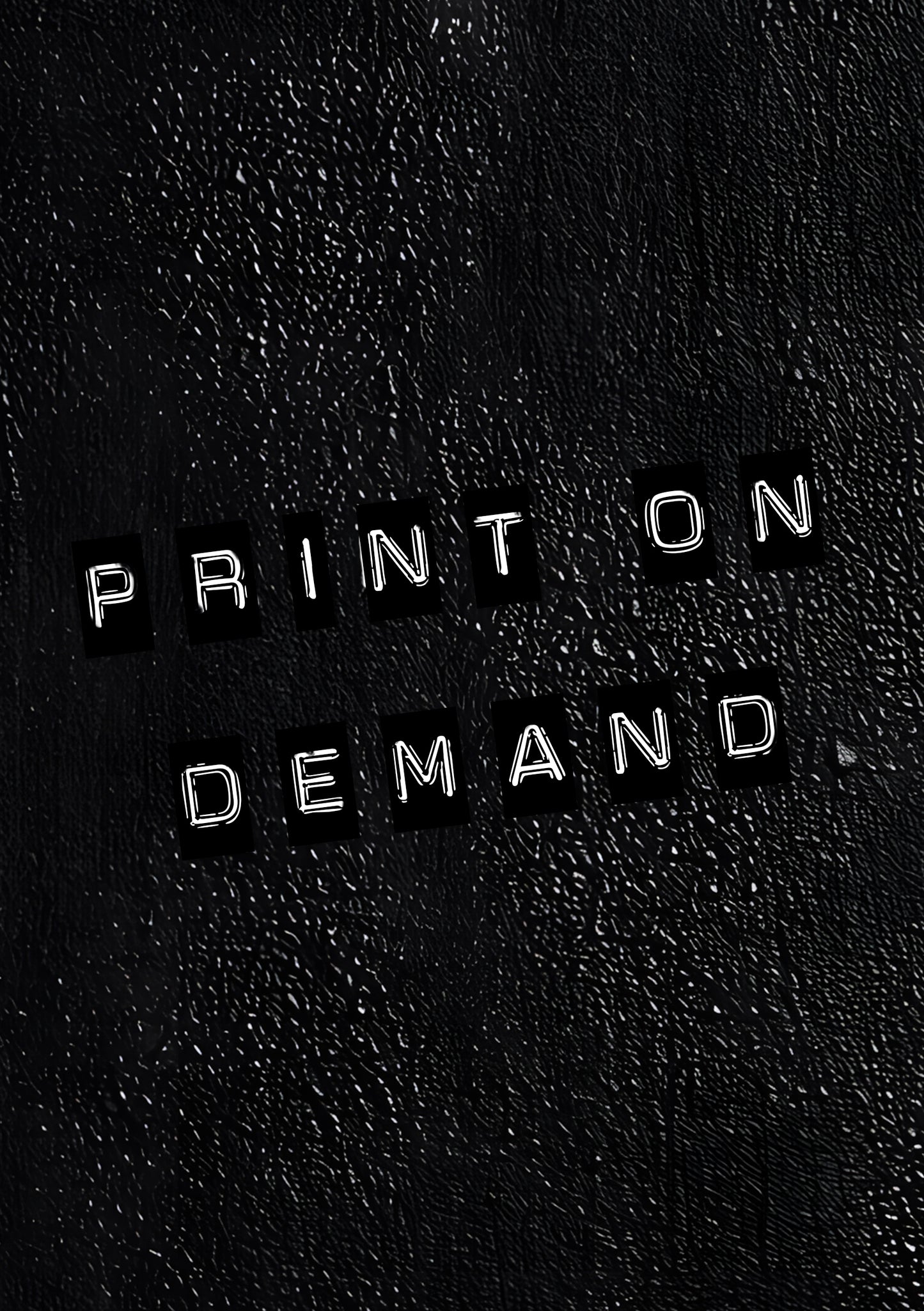 Print on demand