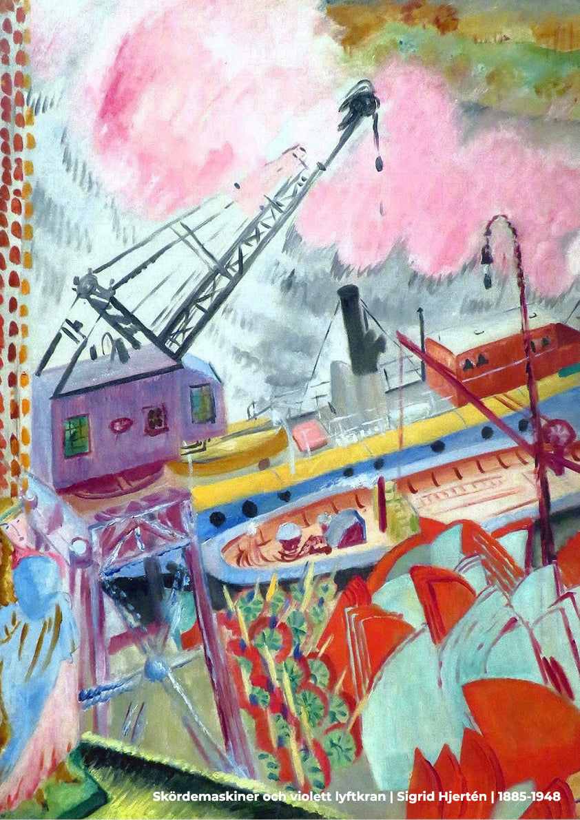 Violet crane