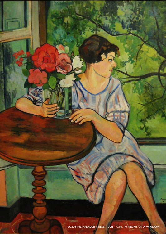 Girl in front of a Window