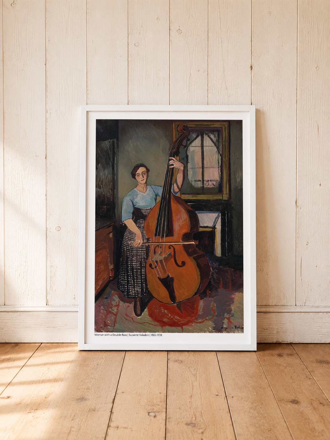 Woman with a Double Bass