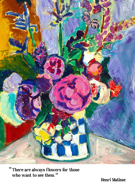 There are always flowers...