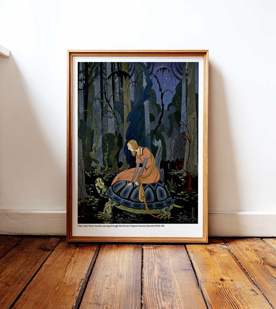 They were three months passing through the forest