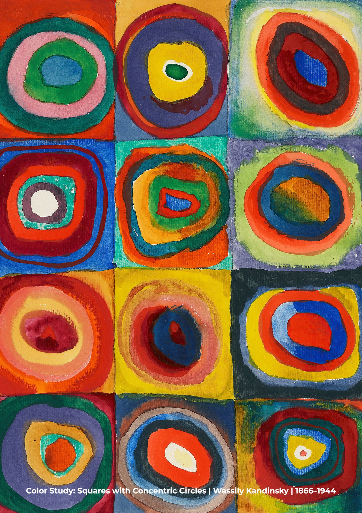 Squares with Concentric Circles